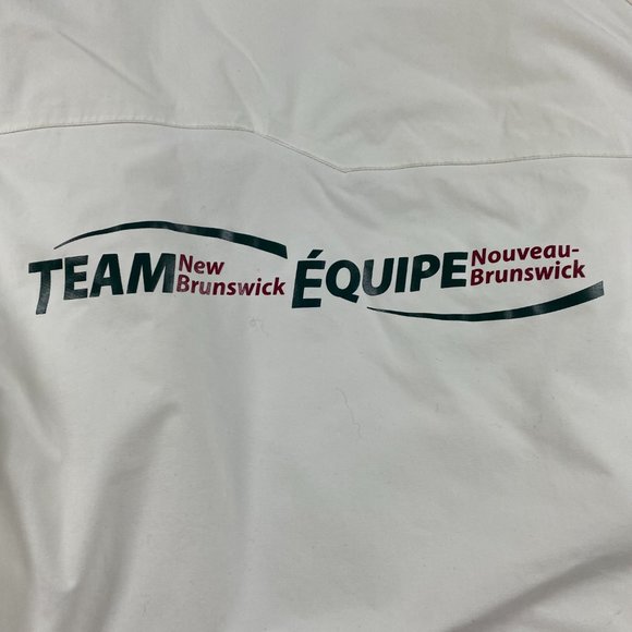 Vintage Team New Brunswick Jeux Du Canada Games Winter Parka Jacket Womens Small - Picture 6 of 15